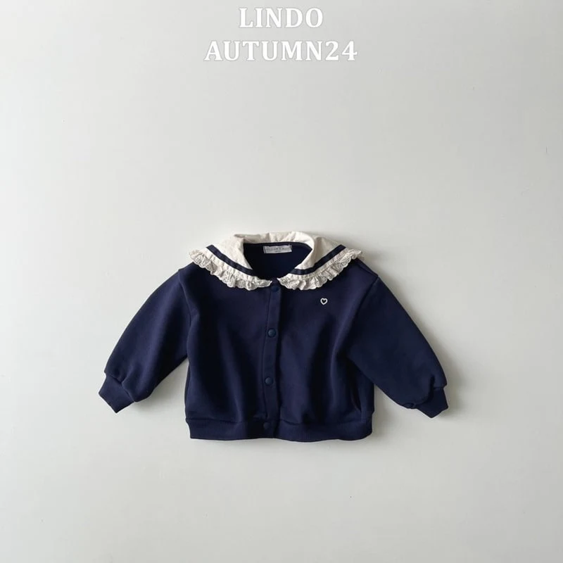 Lindo - Korean Children Fashion - #kidzfashiontrend - Sailor Frill Jacket - 5