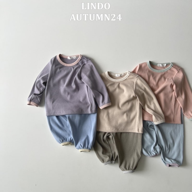 Lindo - Korean Children Fashion - #kidzfashiontrend - Soft Piping Tee - 9