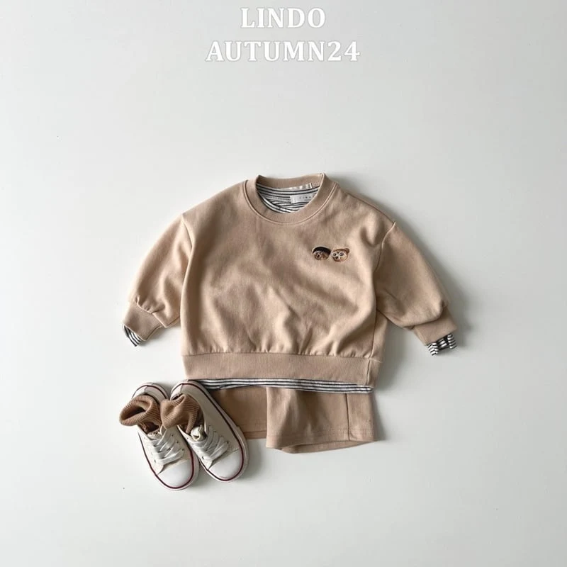 Lindo - Korean Children Fashion - #littlefashionista - Bear 3 Pieces Set - 12