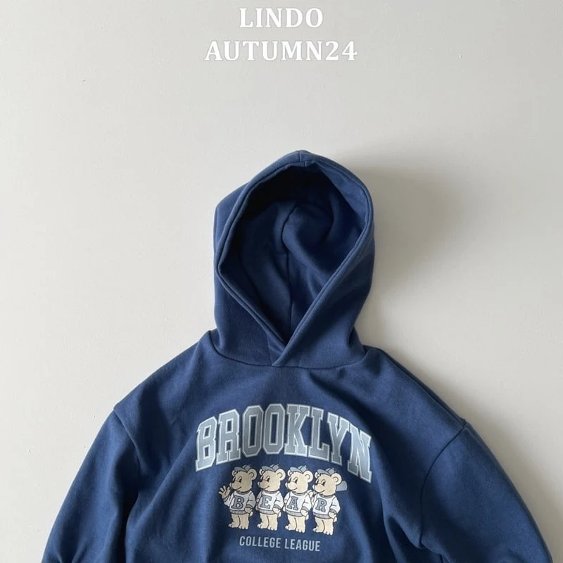 Lindo - Korean Children Fashion - #magicofchildhood - Brooklyn Hood Set - 12