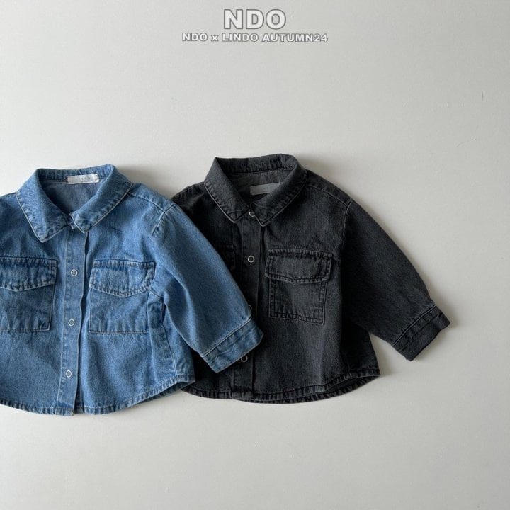 Lindo - Korean Children Fashion - #minifashionista - Denim Jacket - 12