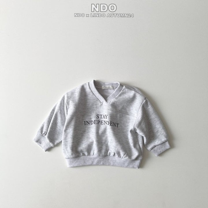 Lindo - Korean Children Fashion - #magicofchildhood - Stay V Neck Sweatshirts - 4