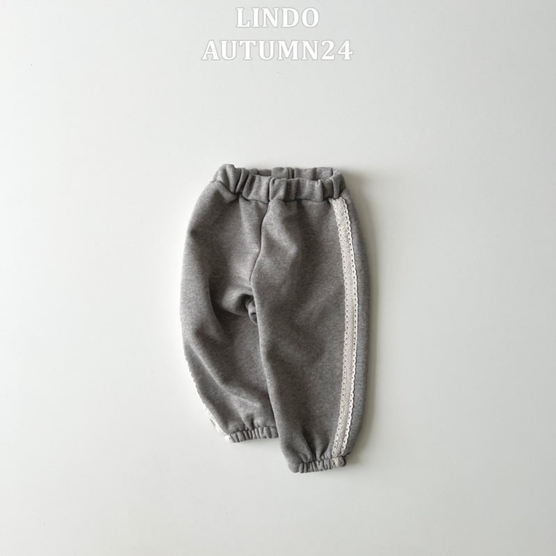 Lindo - Korean Children Fashion - #magicofchildhood - Joy Lace Jogger Pants - 4