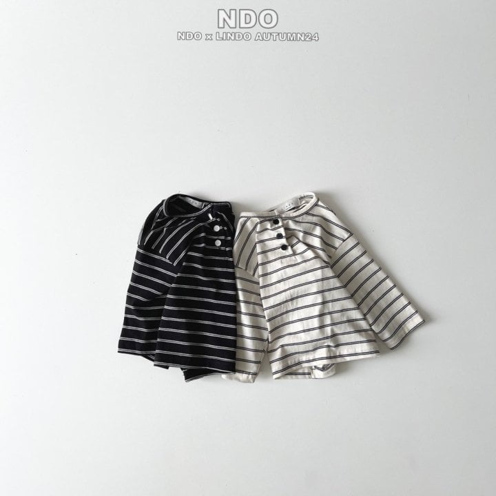 Lindo - Korean Children Fashion - #prettylittlegirls - Miu Stripe Tee