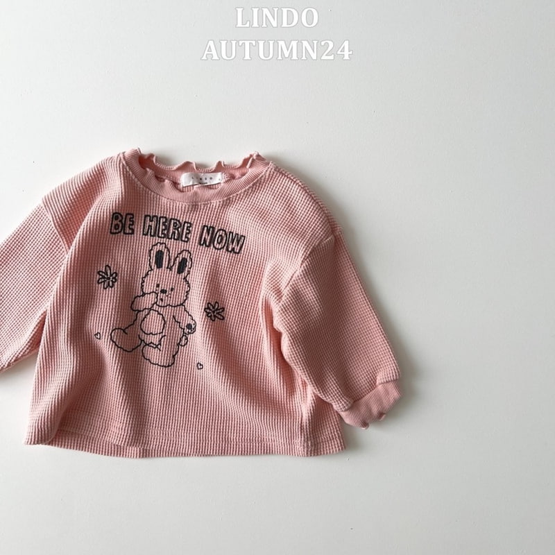 Lindo - Korean Children Fashion - #prettylittlegirls - Now Rabbit Waffle Tee - 8