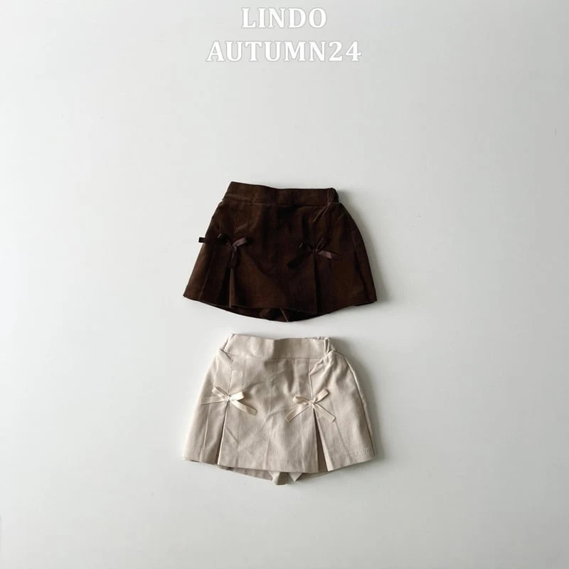 Lindo - Korean Children Fashion - #stylishchildhood - Ribbon Skirt Pants