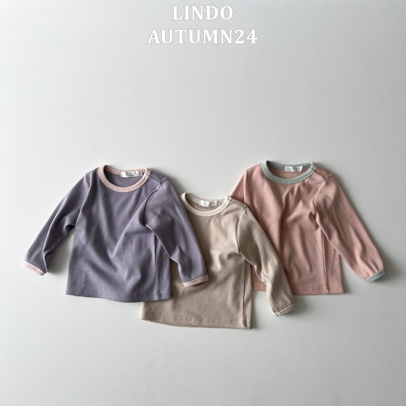 Lindo - Korean Children Fashion - #stylishchildhood - Soft Piping Tee