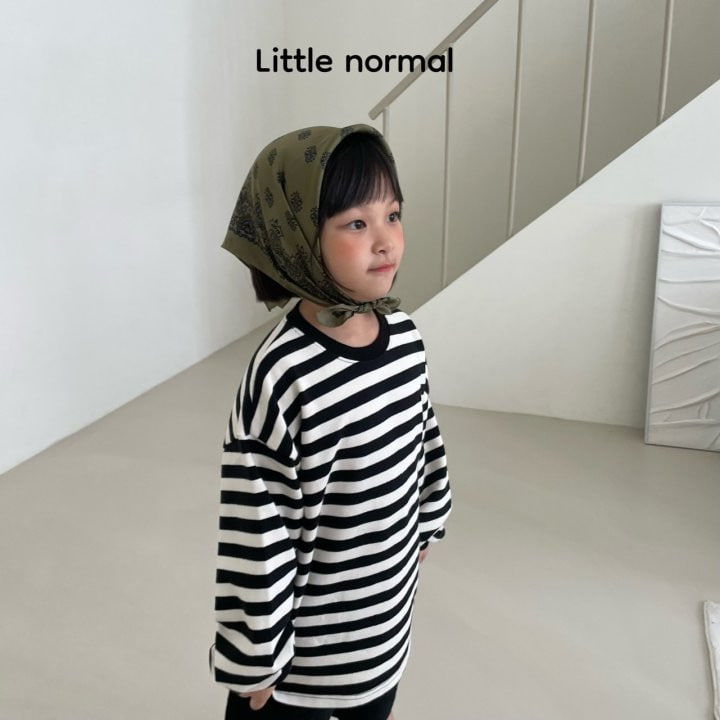 Little Normal - Korean Children Fashion - #Kfashion4kids - Stripe Tee - 9