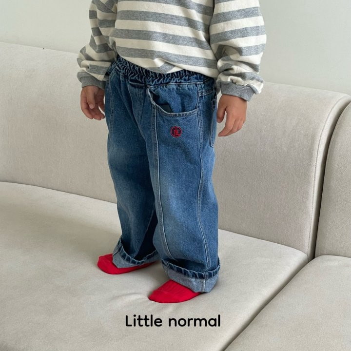 Little Normal - Korean Children Fashion - #Kfashion4kids - Normal Denim Pants - 7