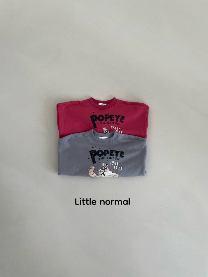 Little Normal - Korean Children Fashion - #Kfashion4kids - Popeye Sweatshirts - 6