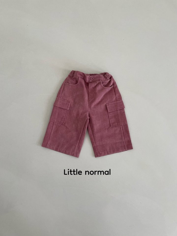 Little Normal - Korean Children Fashion - #Kfashion4kids - Love Jean Cargo Pants - 3