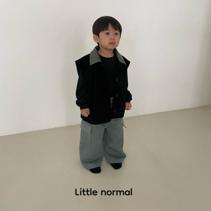 Little Normal - Korean Children Fashion - #childofig - Love Jean Cargo Pants - 8