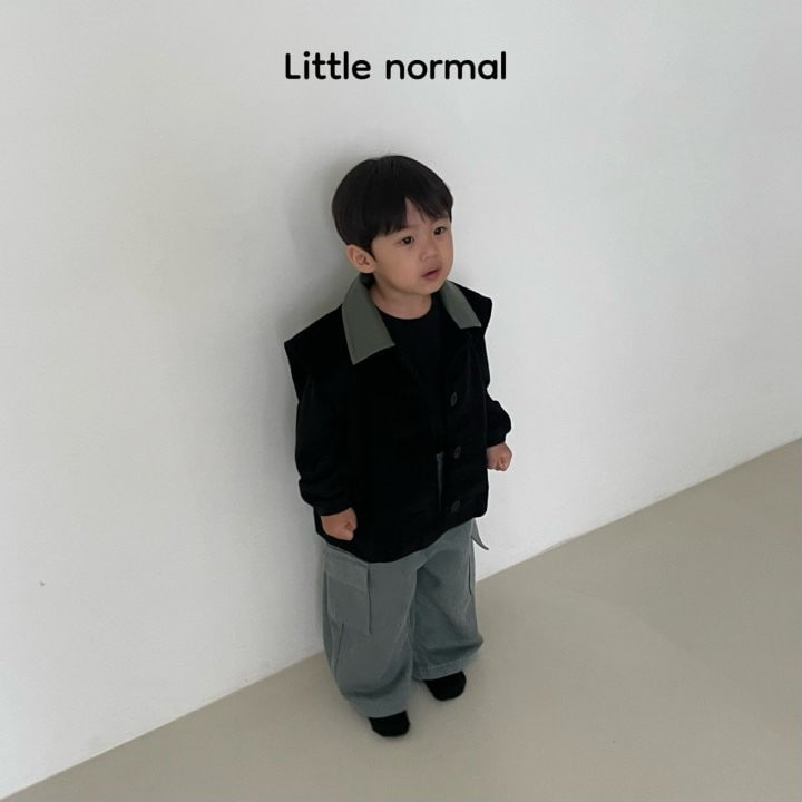 Little Normal - Korean Children Fashion - #childofig - Love Jean Cargo Pants - 9