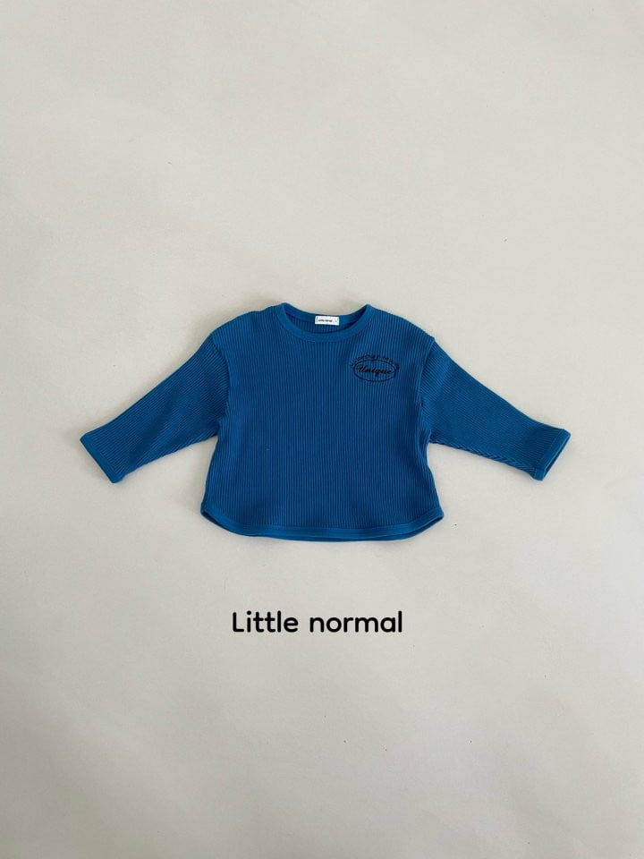 Little Normal - Korean Children Fashion - #childofig - Croiffle Tee - 5