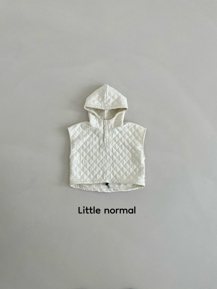 Little Normal - Korean Children Fashion - #childofig - More Hood Vest - 3