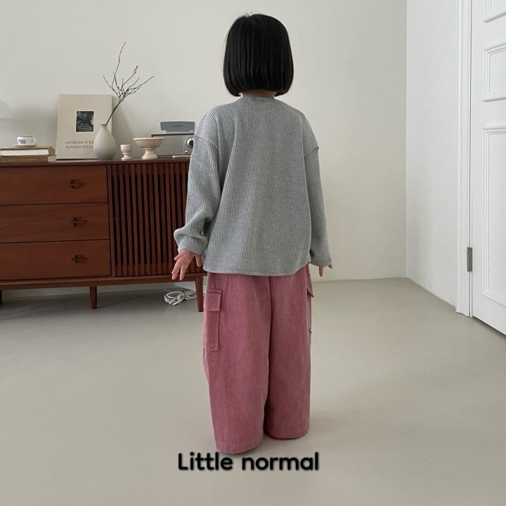 Little Normal - Korean Children Fashion - #childrensboutique - Love Jean Cargo Pants - 10