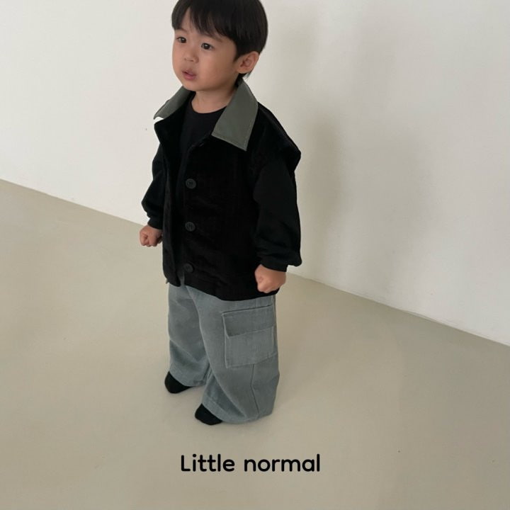 Little Normal - Korean Children Fashion - #designkidswear - Love Jean Cargo Pants - 11