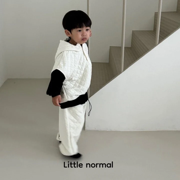 Little Normal - Korean Children Fashion - #designkidswear - More Hood Vest - 6