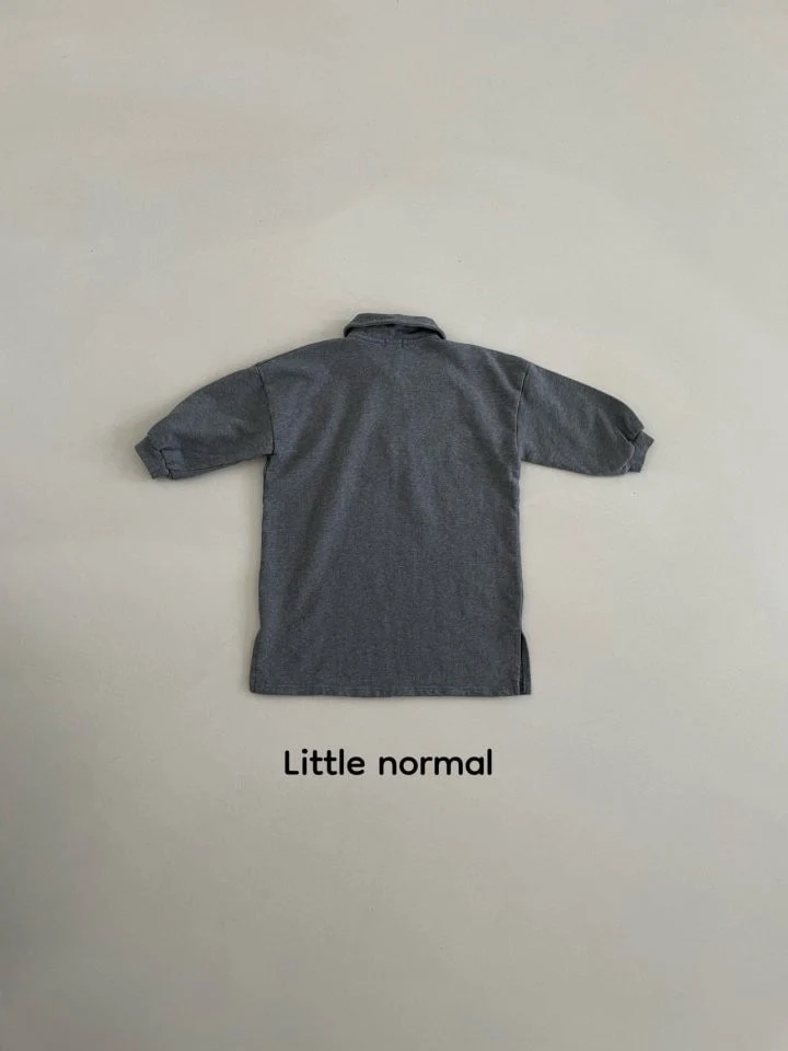 Little Normal - Korean Children Fashion - #discoveringself - Butter Collar One-piece - 5