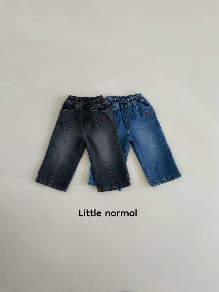 Little Normal - Korean Children Fashion - #discoveringself - Normal Denim Pants - 2