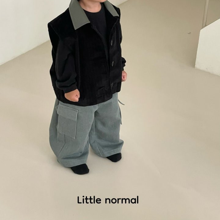 Little Normal - Korean Children Fashion - #discoveringself - Love Jean Cargo Pants - 12