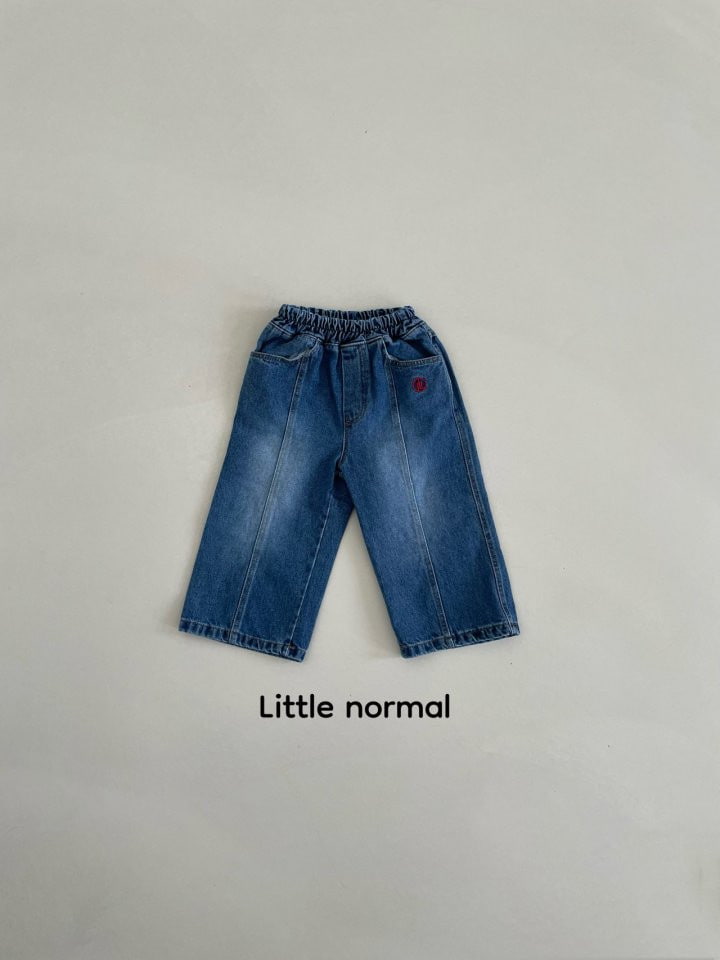 Little Normal - Korean Children Fashion - #fashionkids - Normal Denim Pants - 3