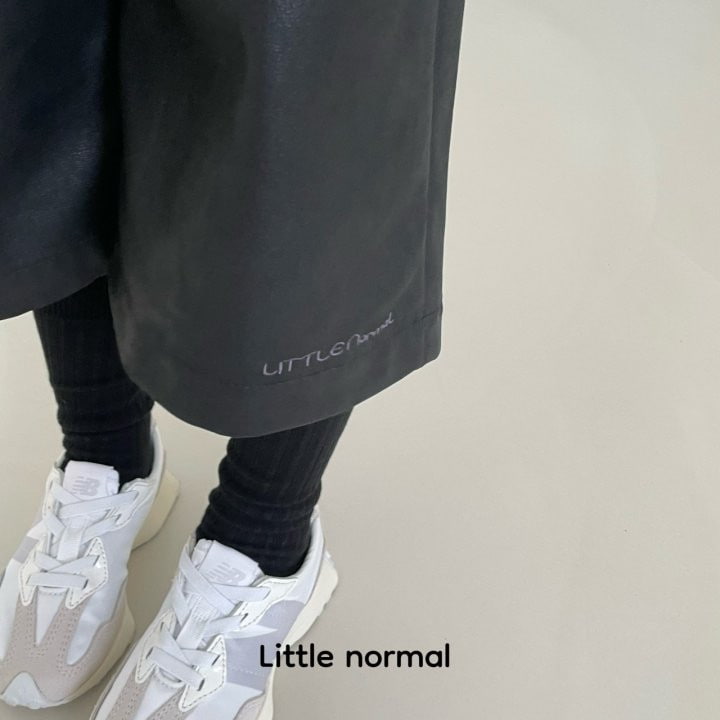 Little Normal - Korean Children Fashion - #fashionkids - Musk Leather Pants - 11