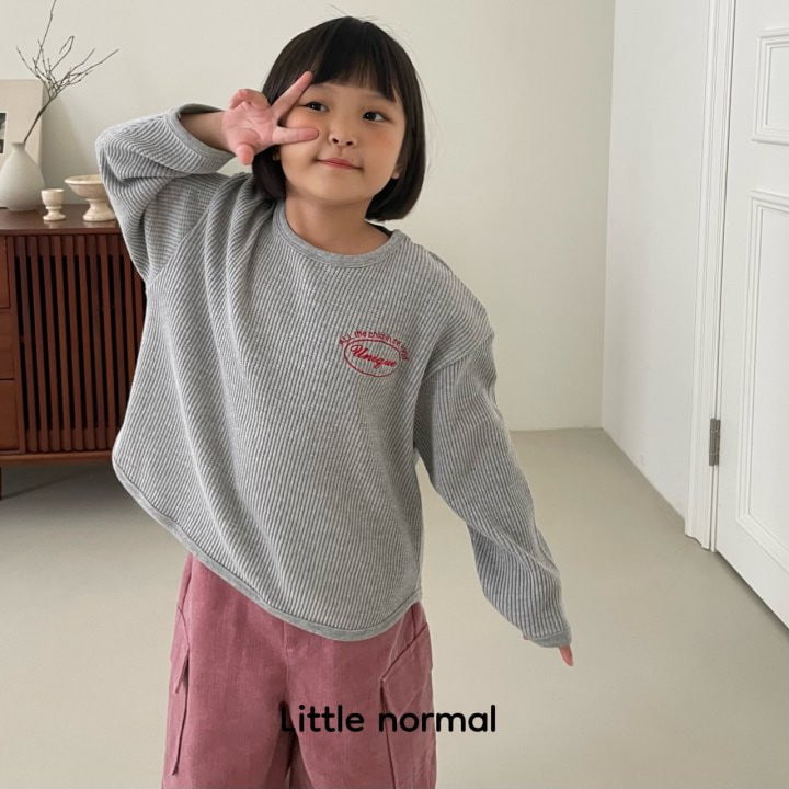 Little Normal - Korean Children Fashion - #fashionkids - Croiffle Tee - 9