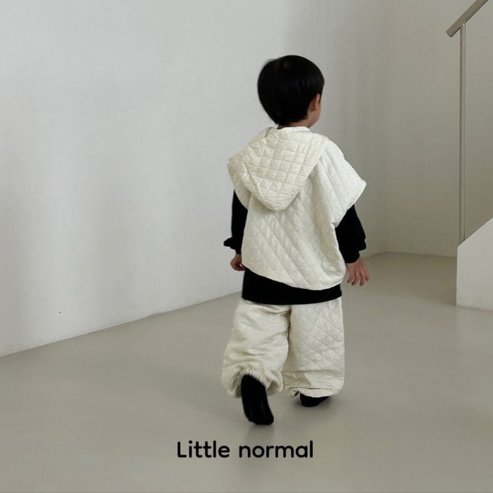 Little Normal - Korean Children Fashion - #fashionkids - More Hood Vest - 8