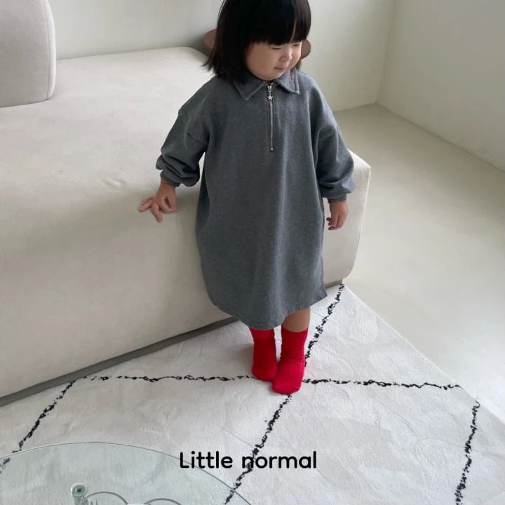 Little Normal - Korean Children Fashion - #kidsshorts - Butter Collar One-piece - 7