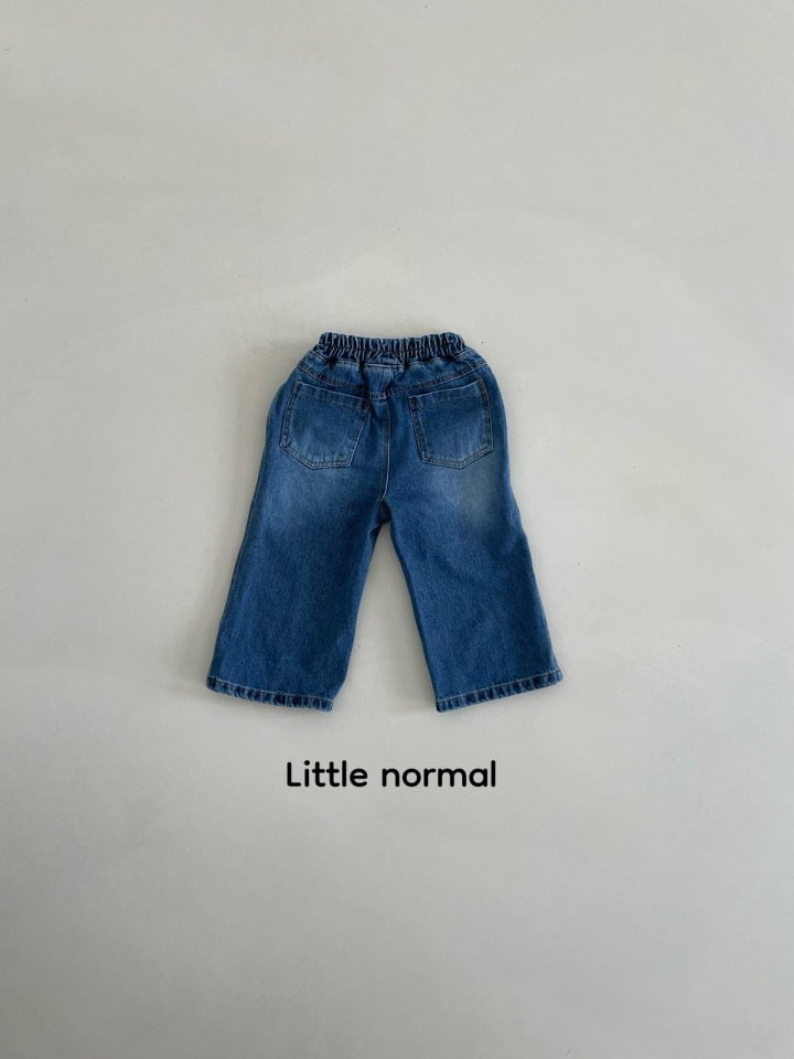 Little Normal - Korean Children Fashion - #fashionkids - Normal Denim Pants - 4