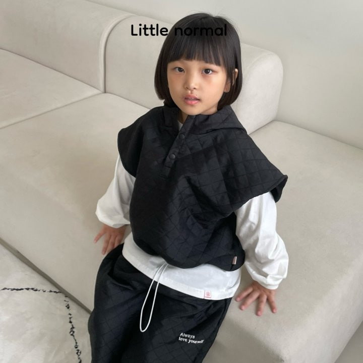 Little Normal - Korean Children Fashion - #kidsstore - More Hood Vest - 10