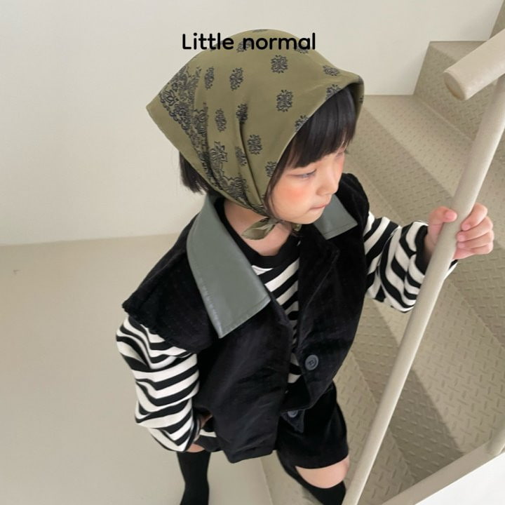 Little Normal - Korean Children Fashion - #kidsstore - Under Corduroy Vest - 9