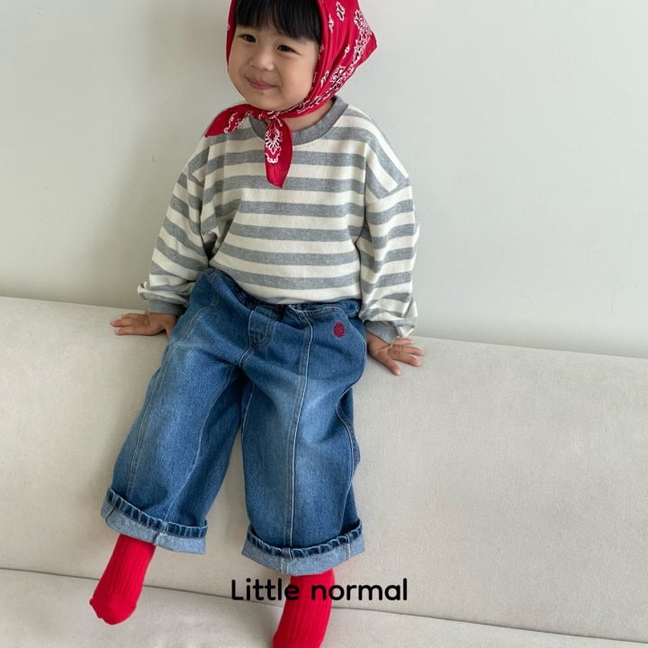 Little Normal - Korean Children Fashion - #kidzfashiontrend - Normal Denim Pants - 6