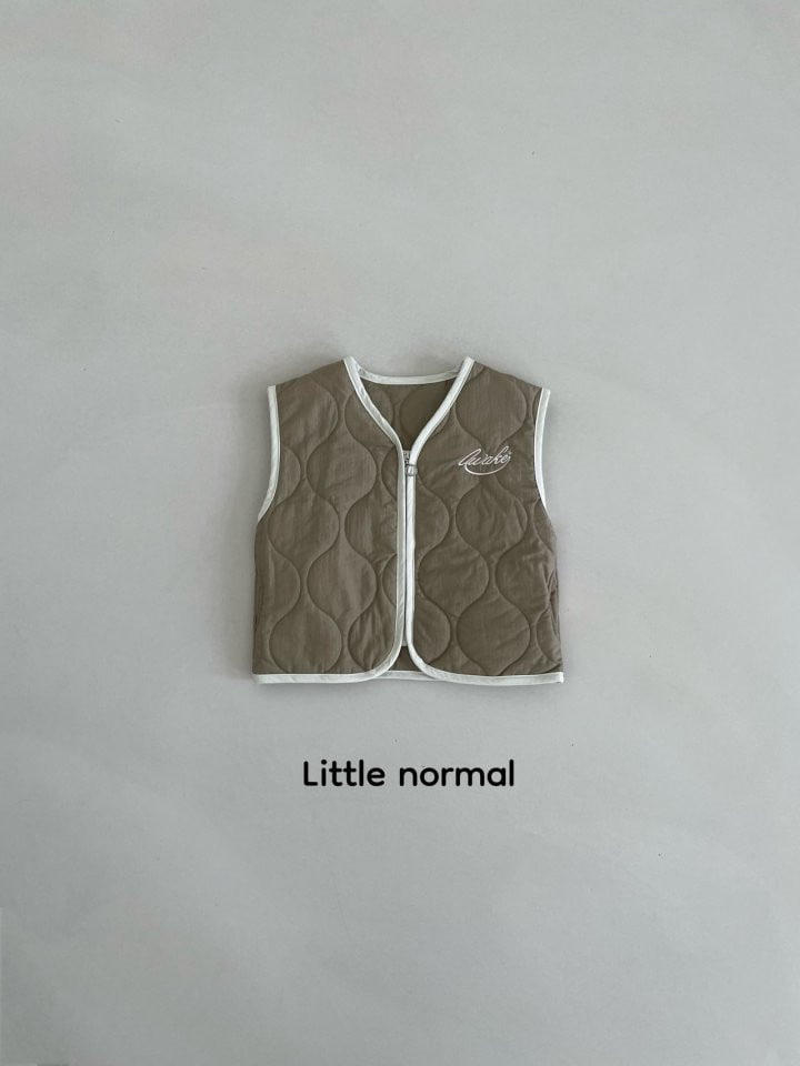 Little Normal - Korean Children Fashion - #kidzfashiontrend - Sherbet Padding Vest - 3