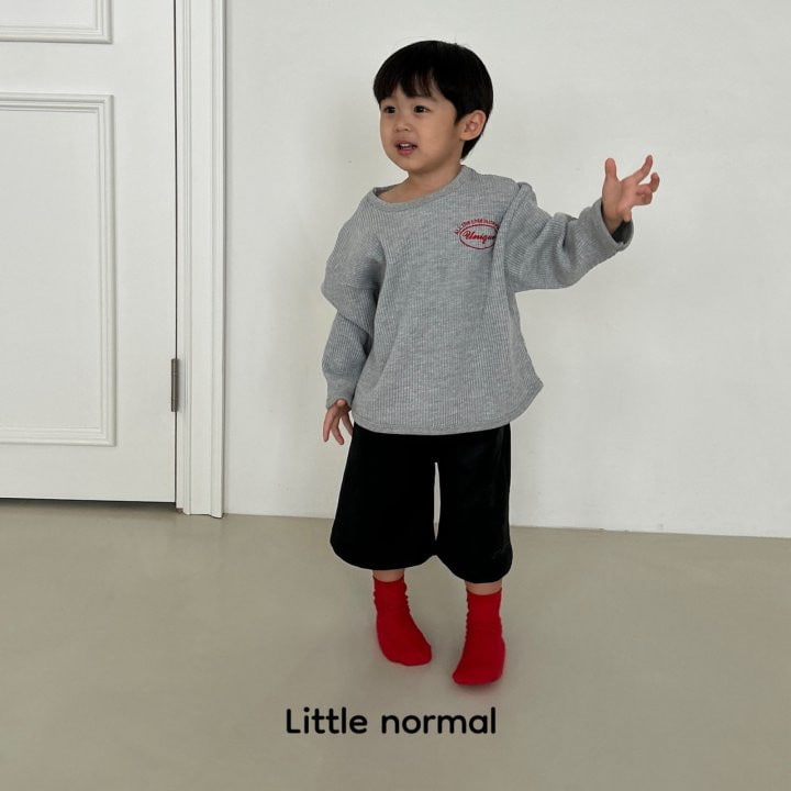 Little Normal - Korean Children Fashion - #kidzfashiontrend - Croiffle Tee - 12