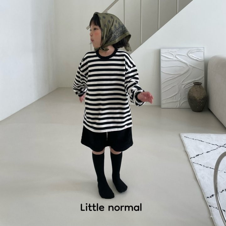 Little Normal - Korean Children Fashion - #littlefashionista - Stripe Tee - 10