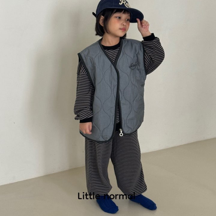 Little Normal - Korean Children Fashion - #littlefashionista - Sherbet Padding Vest - 5