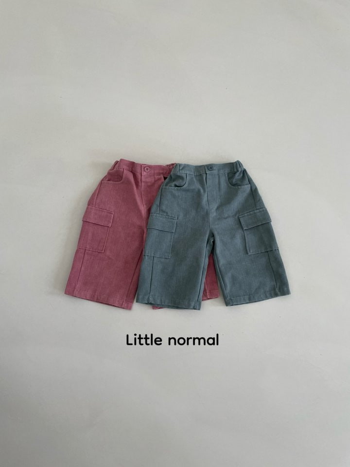 Little Normal - Korean Children Fashion - #Kfashion4kids - Love Jean Cargo Pants - 4