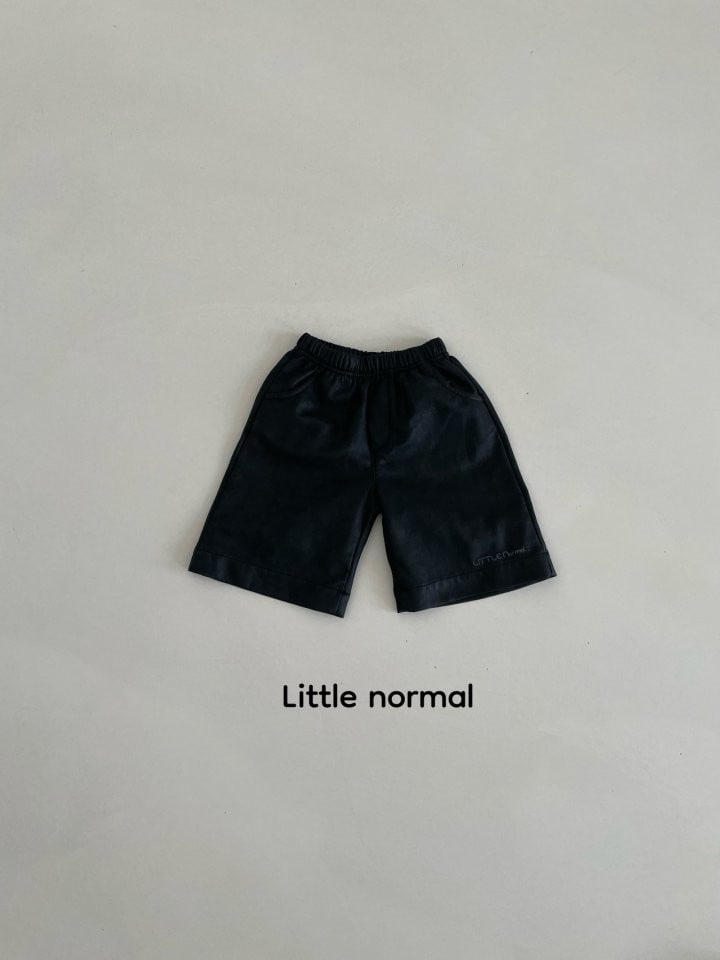 Little Normal - Korean Children Fashion - #littlefashionista - Musk Leather Pants - 2