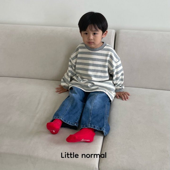 Little Normal - Korean Children Fashion - #magicofchildhood - Stripe Tee - 11