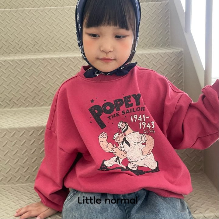 Little Normal - Korean Children Fashion - #magicofchildhood - Popeye Sweatshirts - 8