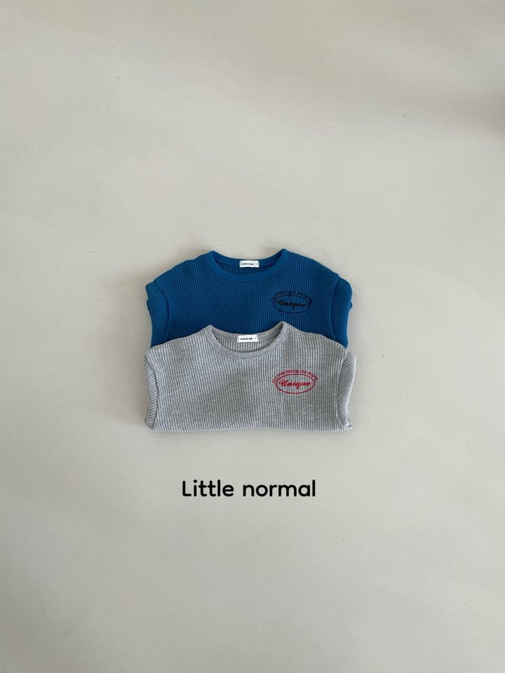 Little Normal - Korean Children Fashion - #magicofchildhood - Croiffle Tee