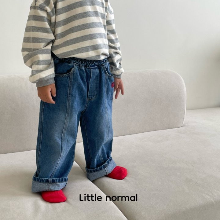 Little Normal - Korean Children Fashion - #minifashionista - Normal Denim Pants - 10