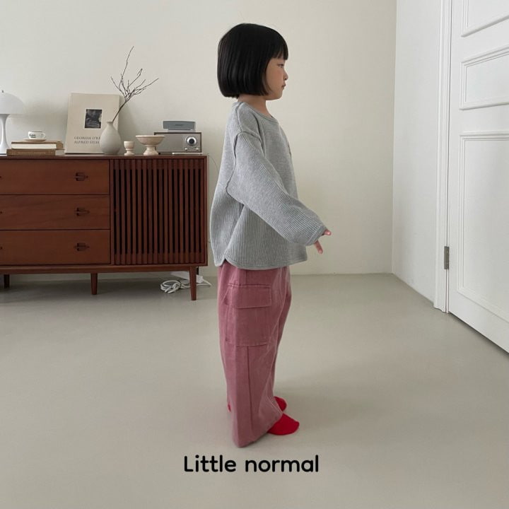 Little Normal - Korean Children Fashion - #minifashionista - Love Jean Cargo Pants - 6