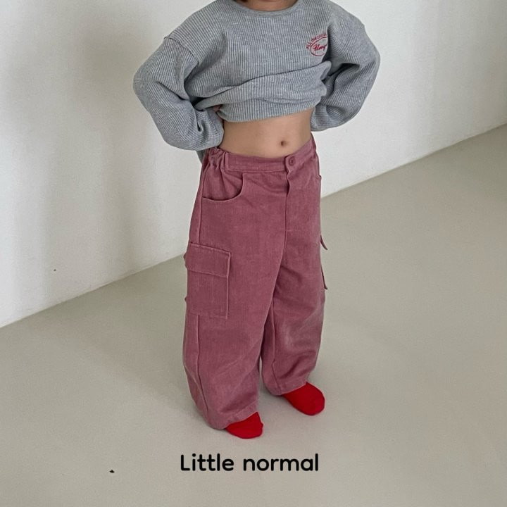 Little Normal - Korean Children Fashion - #prettylittlegirls - Love Jean Cargo Pants - 7