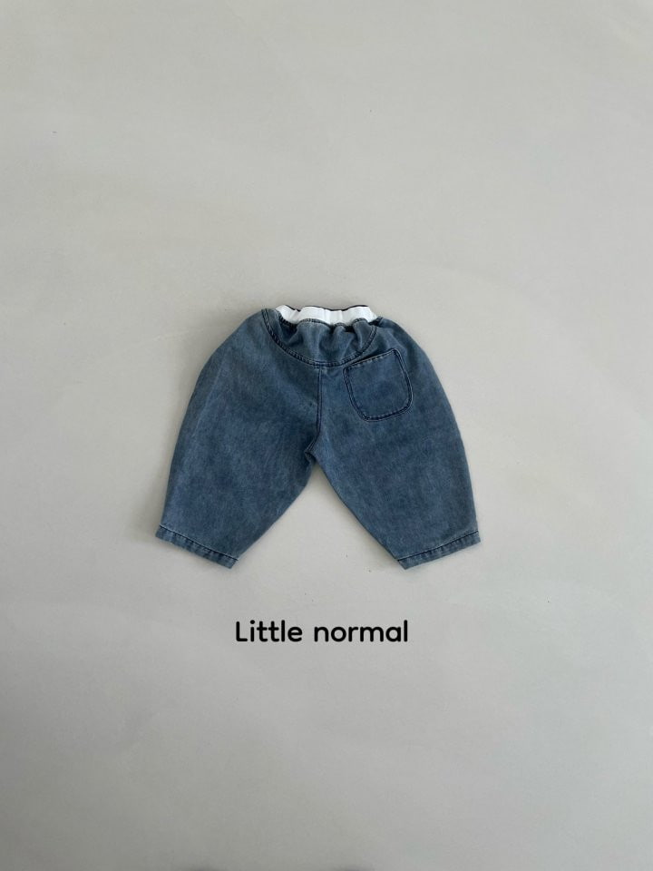 Little Normal - Korean Children Fashion - #minifashionista - Pumpkin Denim Pants - 4