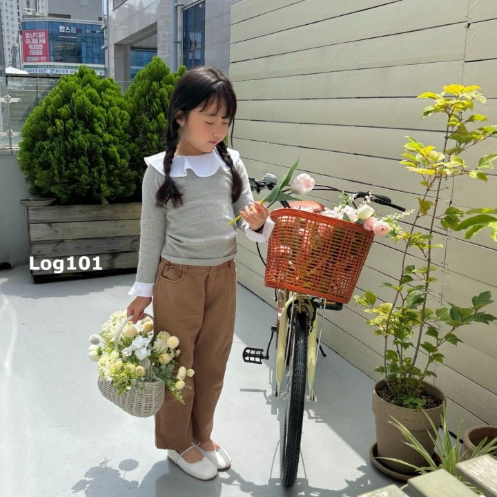 Log101 - Korean Children Fashion - #kidzfashiontrend - Chuchu Blouse Tee - 4