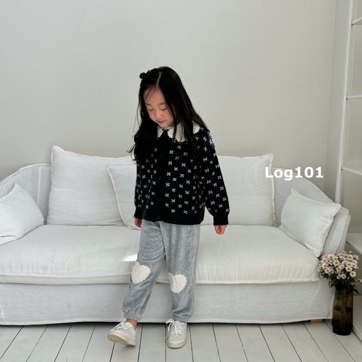 Log101 - Korean Children Fashion - #Kfashion4kids - Heart Jogger Pants - 9