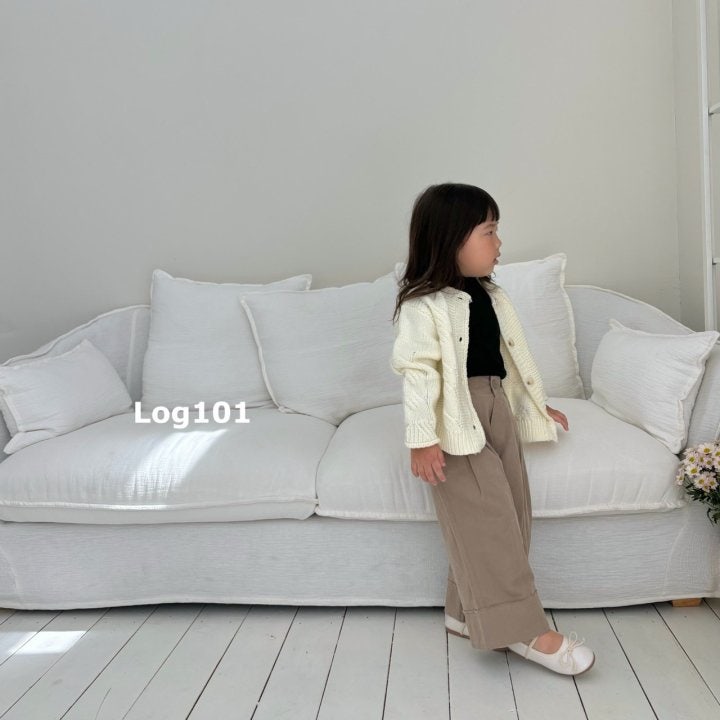 Log101 - Korean Children Fashion - #Kfashion4kids - Bagle Wide Pants - 8